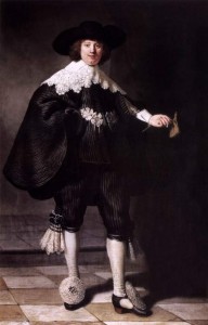Portret van Rembrandt-van-Rijn